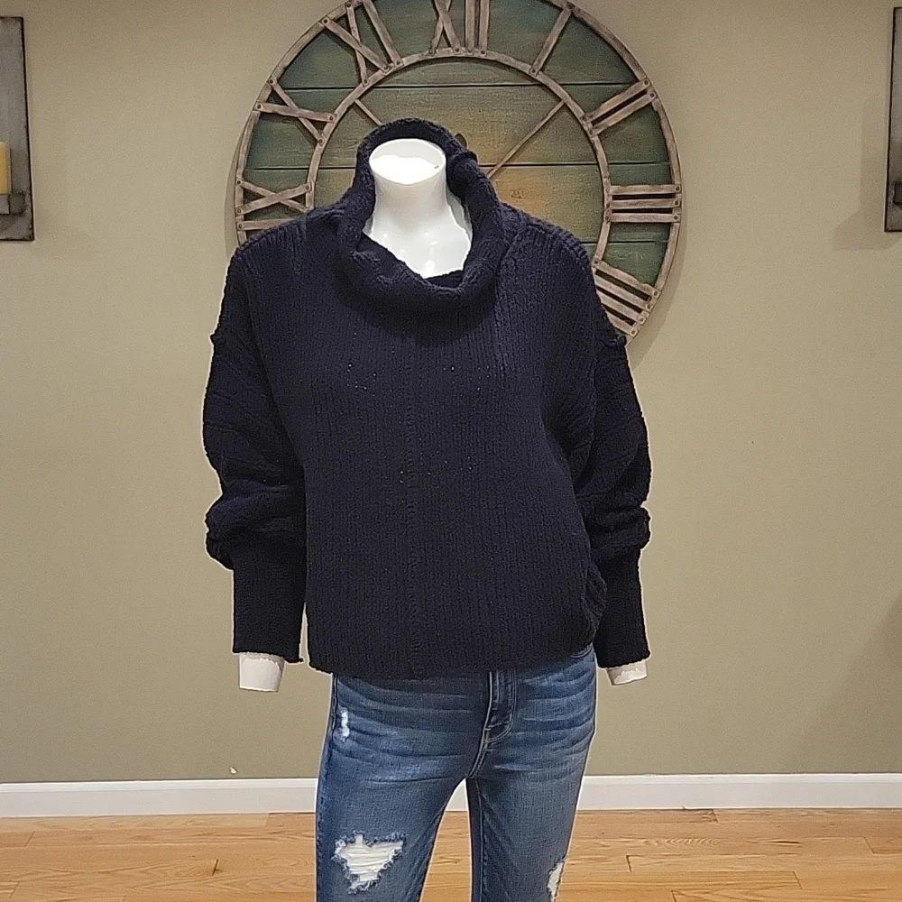 Free People Be Yours cowl neck sweater
